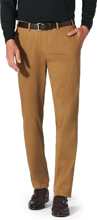 HILTL Herren Hosen rot Slim Fit