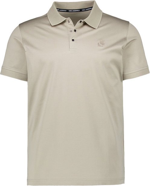 KARL LAGERFELD Herren Polo-Shirt grün