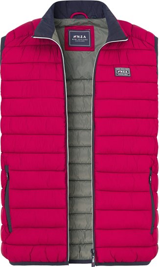 N.Z.A. Herren Jacken rot unifarben