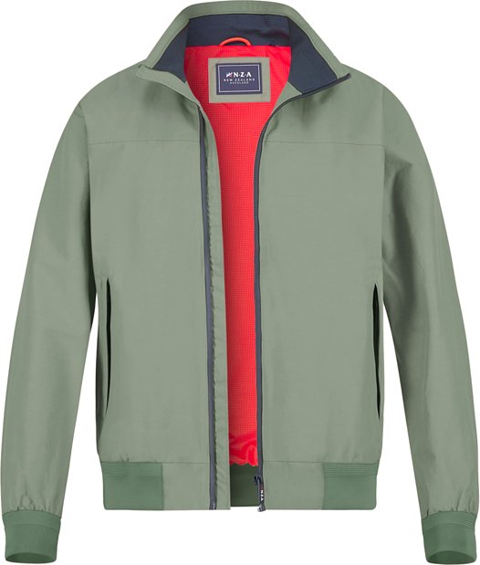 N.Z.A. Herren Jacke grün unifarben