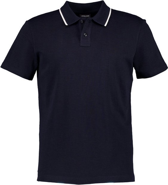 Strellson Herren Polo-Shirt blau
