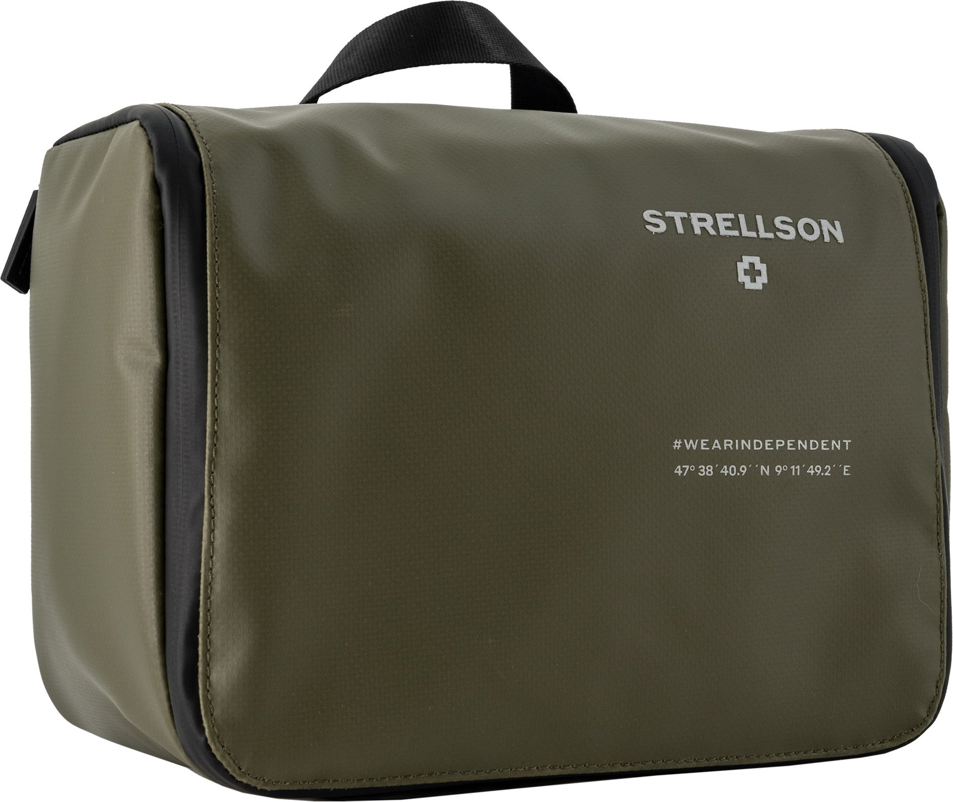 Strellson Herren Kulturtasche grün Mikrofaser/Nylon