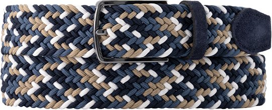 Lindenmann Herren Gürtel mehrfarbig Textil