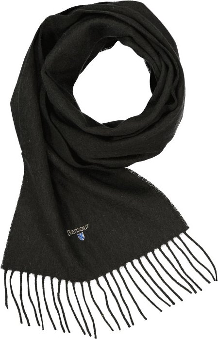 Barbour Herren Schal grün Lamm-Wolle