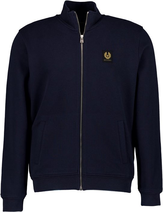 BELSTAFF Herren Sweatjacke blau unifarben
