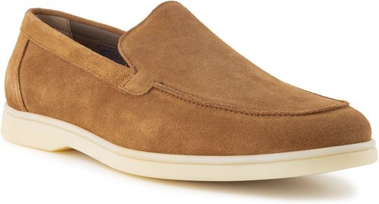 HACKETT Herren Schuhe braun, cognac Velours