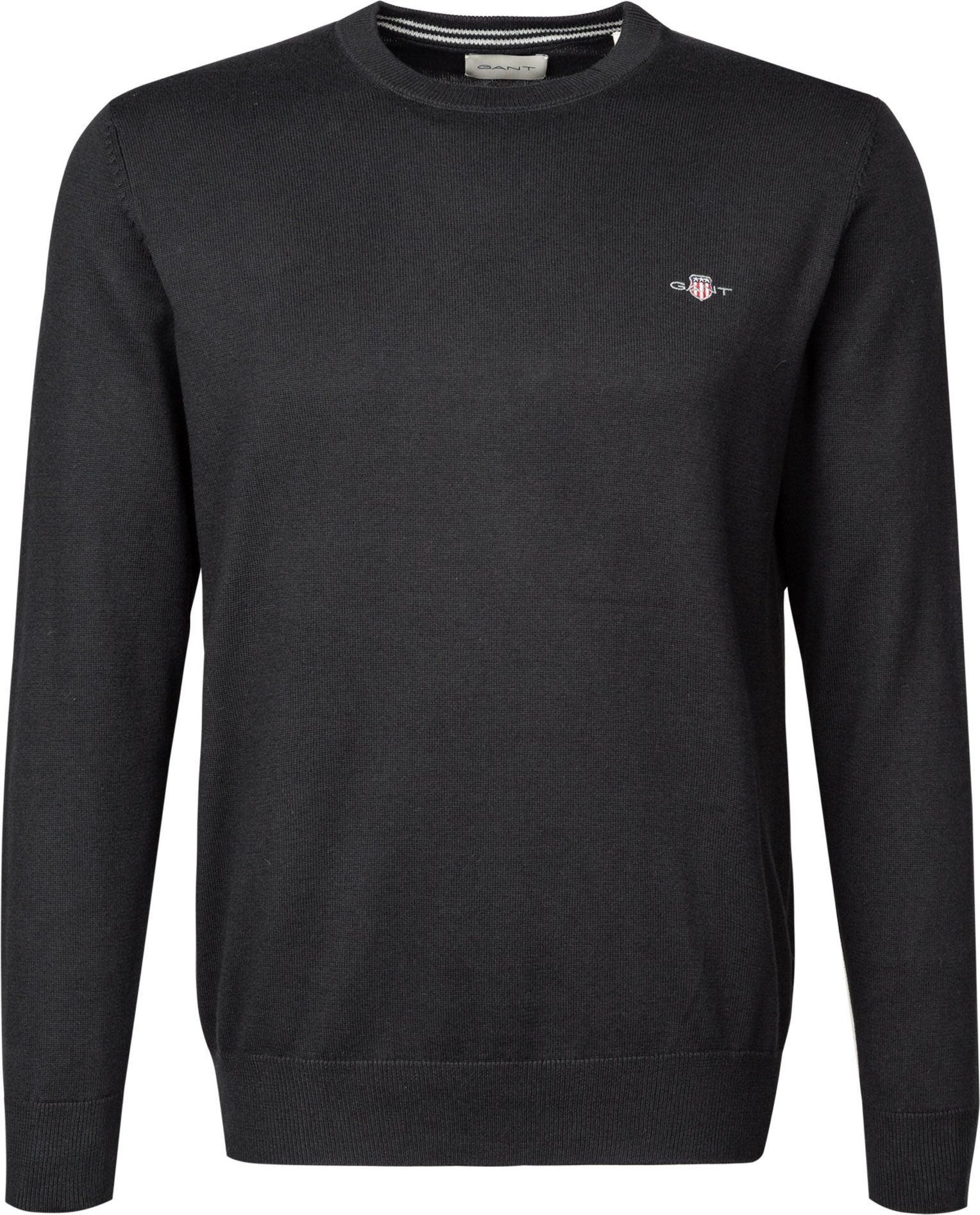 Thumbnail - Gant Herren Pullover schwarz unifarben