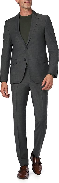 Pierre Cardin Herren Anzüge grau meliert