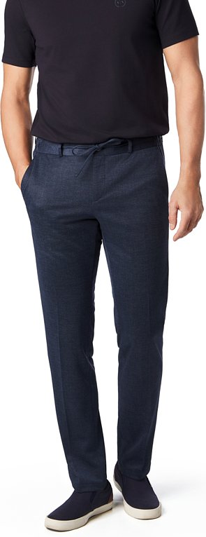 ZUITABLE Herren Hose blau meliert