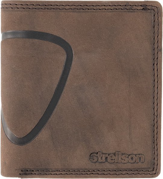 Strellson Herren Geldbörsen/Etuis braun Nubuk