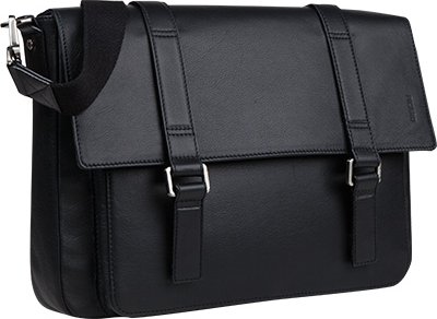 PICARD Herren Aktentasche schwarz Echtleder