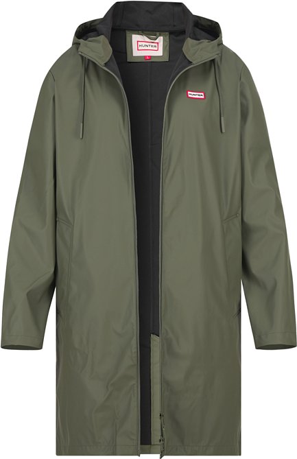 HUNTER Herren Mäntel grün unifarben