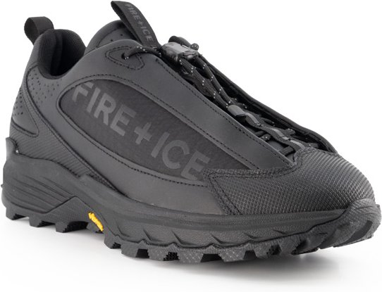 FIRE + ICE Herren Schuhe schwarz Glattleder