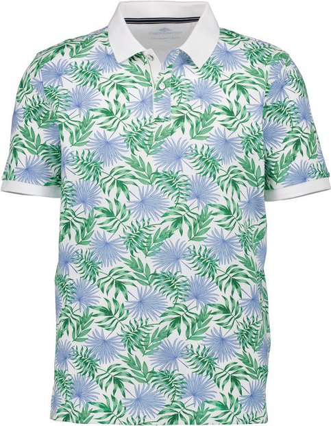 Thumbnail - Fynch-Hatton Herren Polo-Shirt weiß