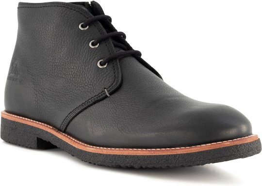 Panama Jack Herren Desert Boots schwarz Glattleder