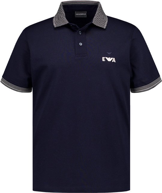 EMPORIO ARMANI Herren Polo-Shirt blau
