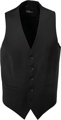 OSCAR JACOBSON Herren Weste schwarz
