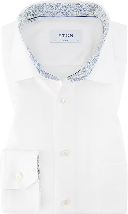 ETON Herren Hemd weiß Classic Fit