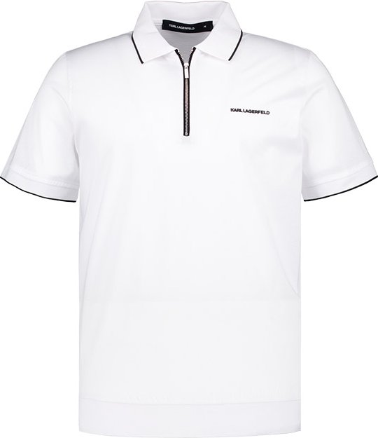 KARL LAGERFELD Herren Polo-Shirts weiß