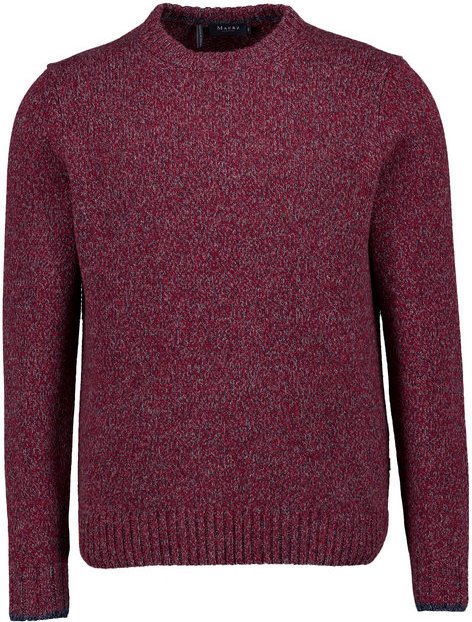 MAERZ Muenchen Herren Pullover rot unifarben