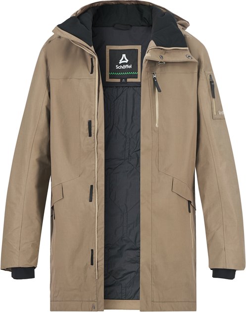 Schöffel Herren Parka mehrfarbig unifarben