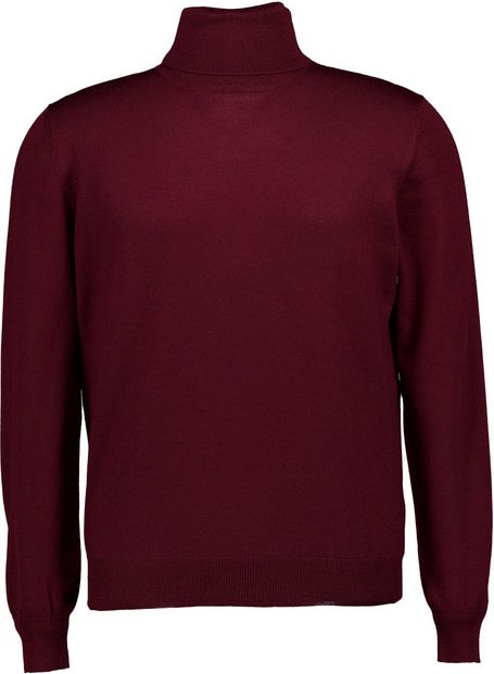 Thumbnail - Gran Sasso Herren Pullover rot unifarben