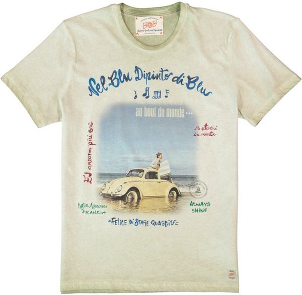 Thumbnail - BOB Herren T-Shirt grün