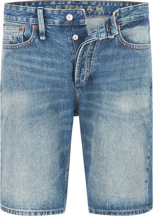 DENHAM Herren Shorts blau