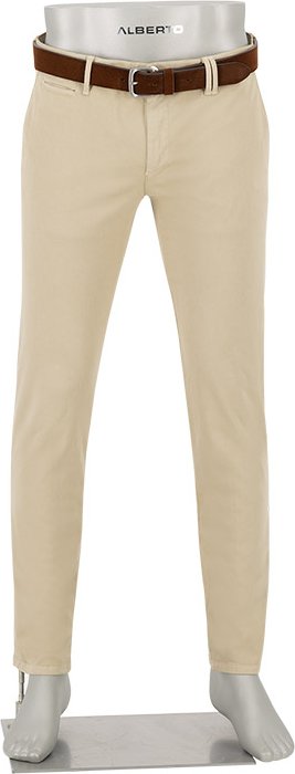 Alberto Herren Chino beige Slim Fit