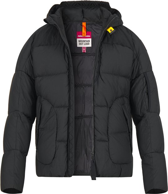 PARAJUMPERS Herren Daunenjacke schwarz unifarben