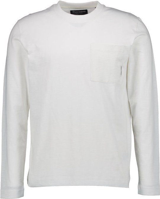 Marc O'Polo Herren Longsleeve weiß