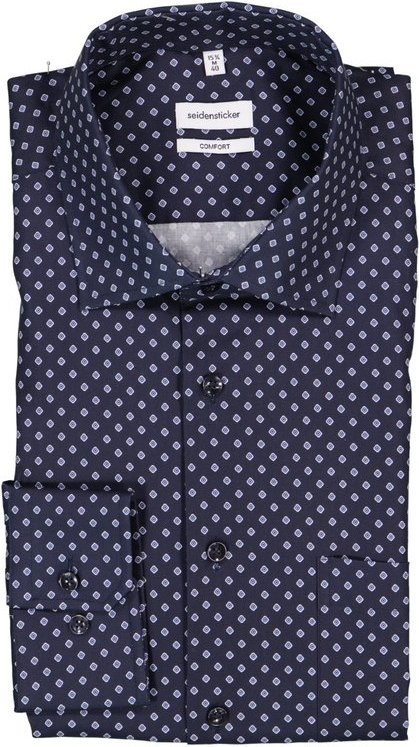 Seidensticker Herren Hemden blau Comfort Fit