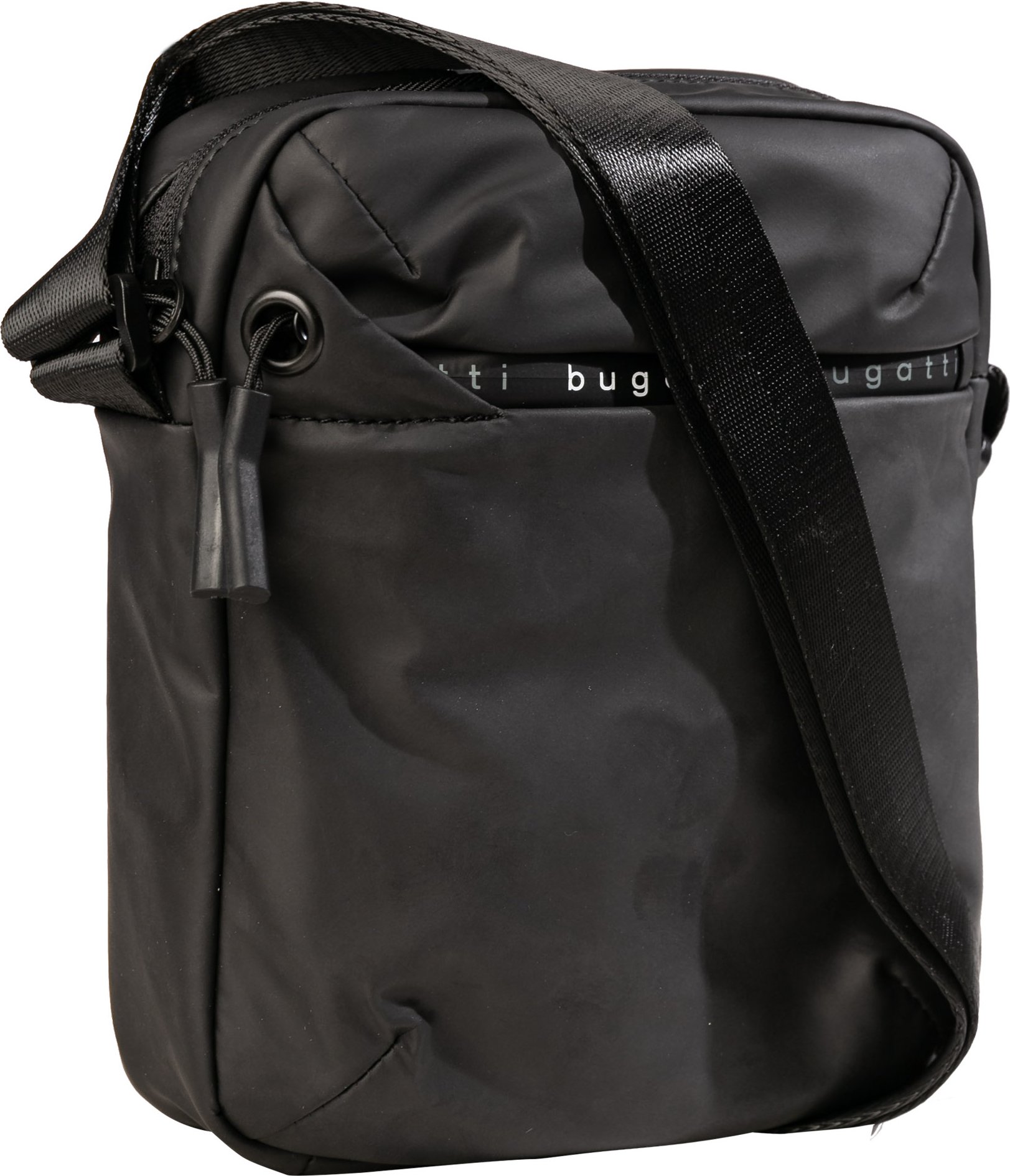 Thumbnail - bugatti Herren Schultertasche schwarz Mikrofaser/Nylon