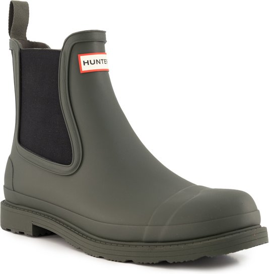 Thumbnail - HUNTER Herren Schuhe grün Gummi