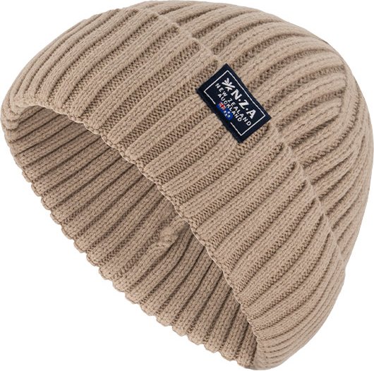 Thumbnail - N.Z.A. Herren Mützen/Caps/Hüte beige Baumwolle & Mix