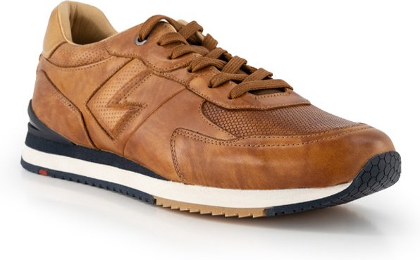 LLOYD Herren Sneaker braun Glattleder