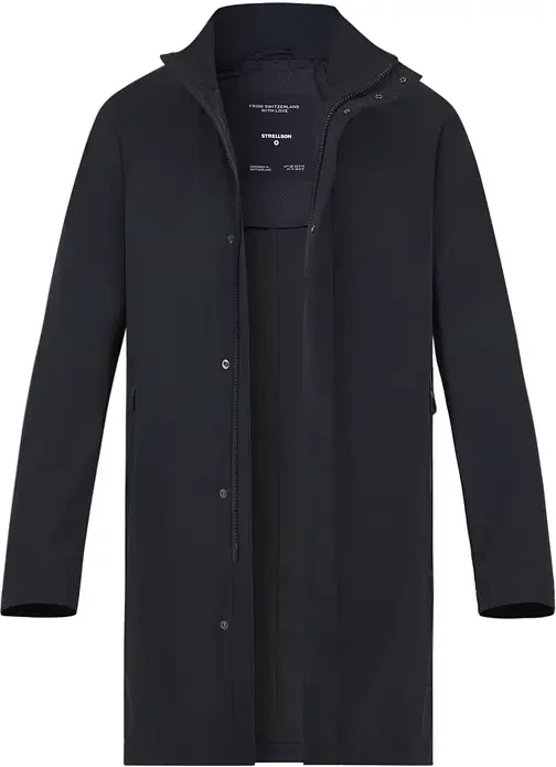 Strellson Herren Mäntel blau unifarben