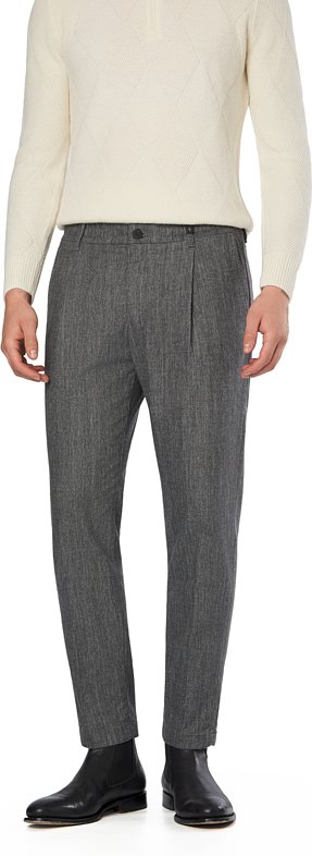 Thumbnail - Strellson Herren Hosen beige meliert
