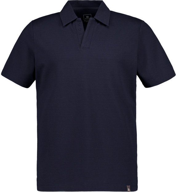 BOGGI MILANO Herren Polo-Shirt blau