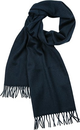 DANTE Herren Schal blau Kashmere-Wolle
