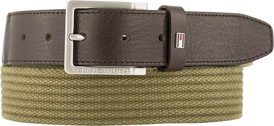 Thumbnail - Tommy Hilfiger Herren Gürtel grün Textil