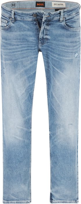 BOSS Orange Herren Jeans blau
