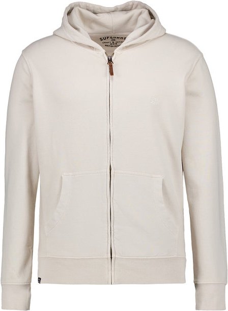 Superdry Herren Sweatjacke beige unifarben