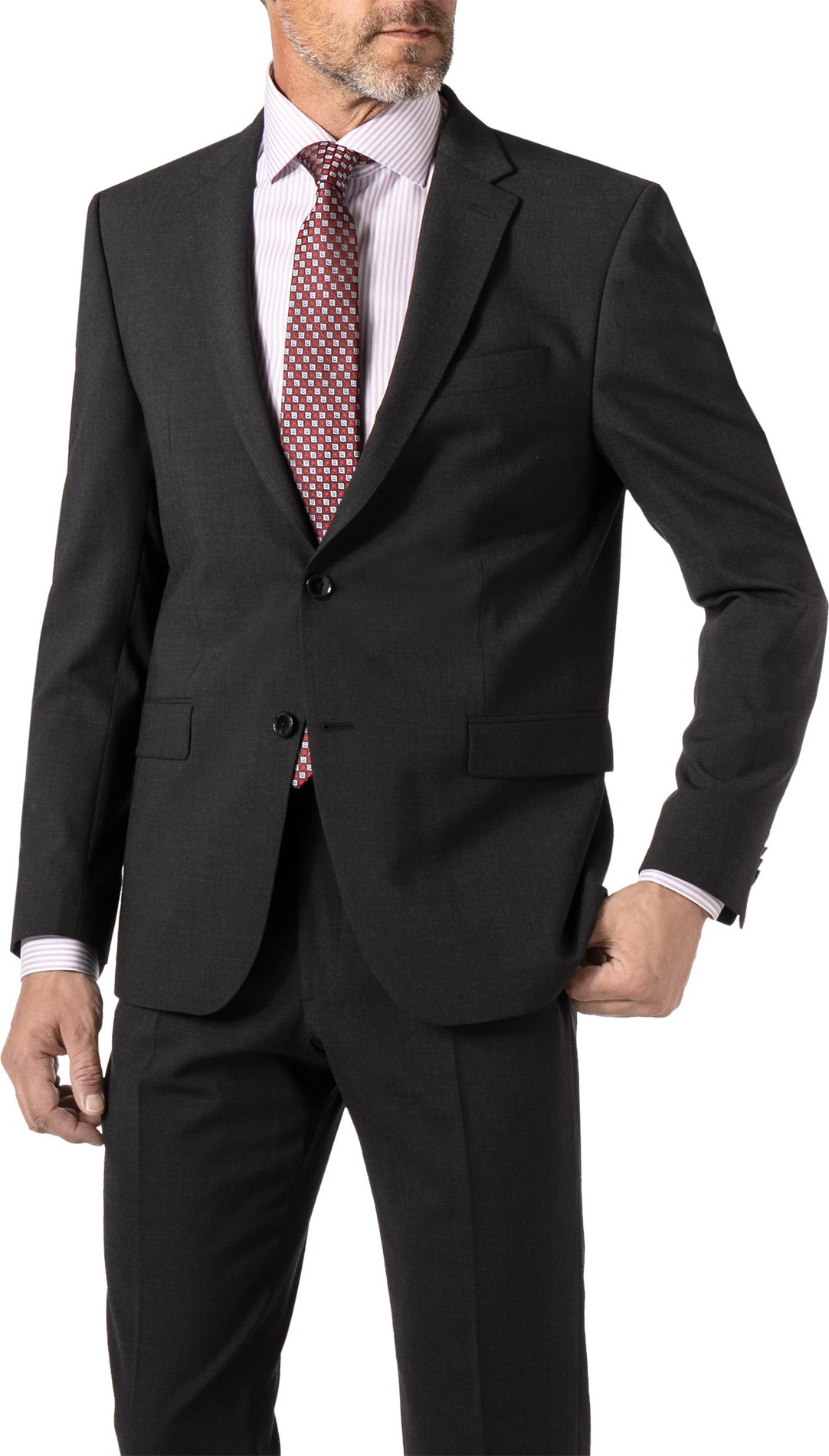 Thumbnail - DIGEL Herren Sakko grau meliert