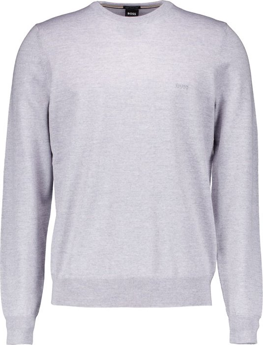 Thumbnail - BOSS Black Herren Pullover grau unifarben