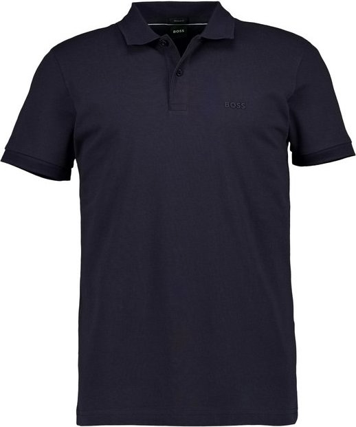 BOSS Green Herren Polo-Shirt blau