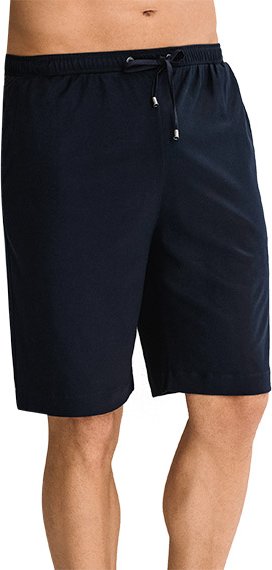 Zimmerli Herren Shorts blau Baumwolle & Mix unifarben