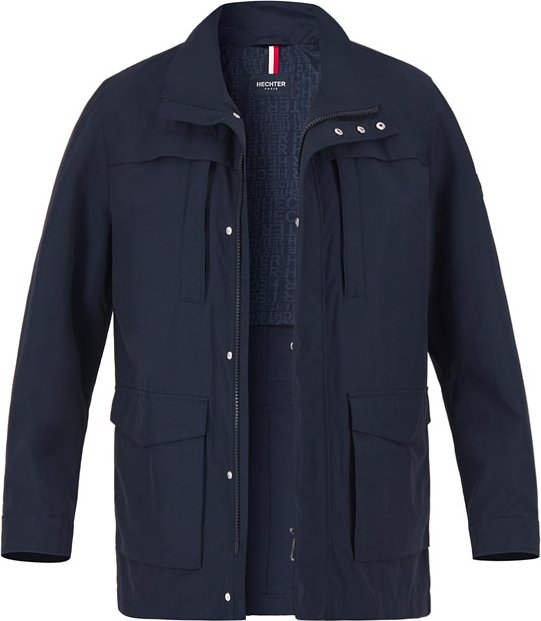 HECHTER PARIS Herren Jacken blau unifarben