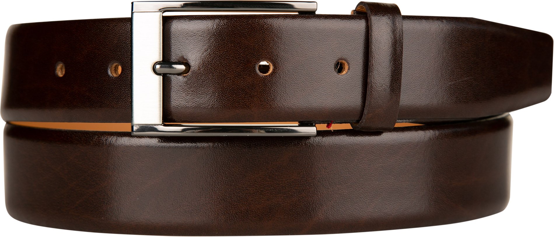 Pierre Cardin Herren Gürtel braun Glattleder