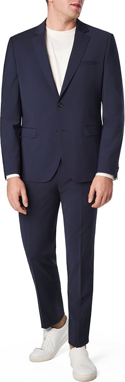 HUGO Herren Anzüge blau Slim Fit